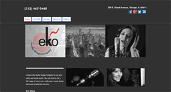 Desktop Screenshot of ekomediadesign.com